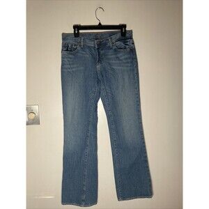 Vintage Y2K Polo Ralph Lauren Stretch Kelly Jeans Womens 8 Blue Denim Bootcut